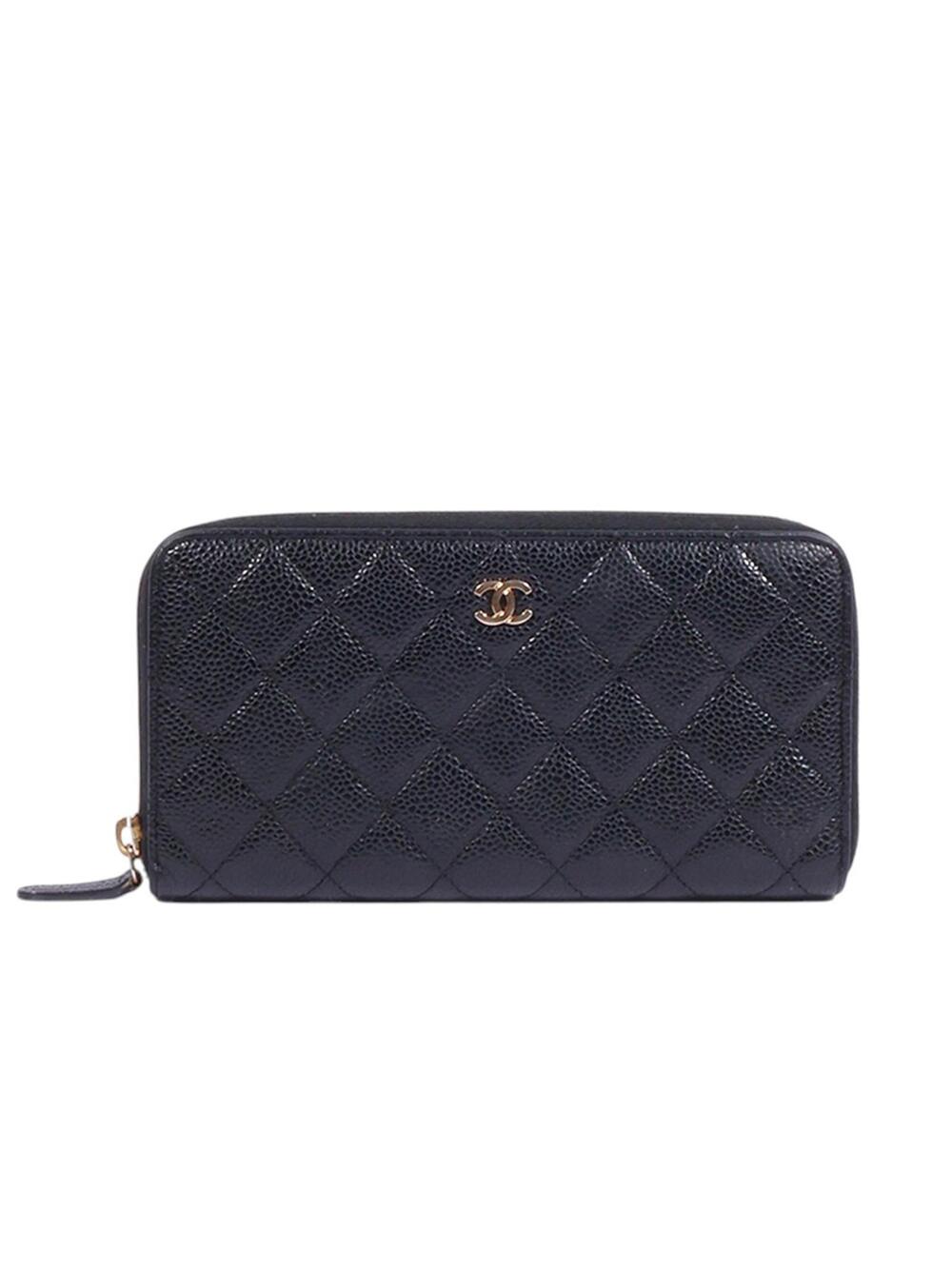 Chanel Classic Caviar Zipper Long #358721C56B